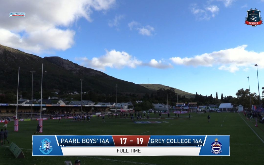 Paarl Boys High (u14A) vs Grey College (u14A)
