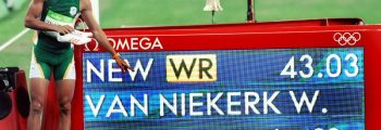 Wayde van Niekerk win Olympic Gold & World Record 400m in 43.03 seconds