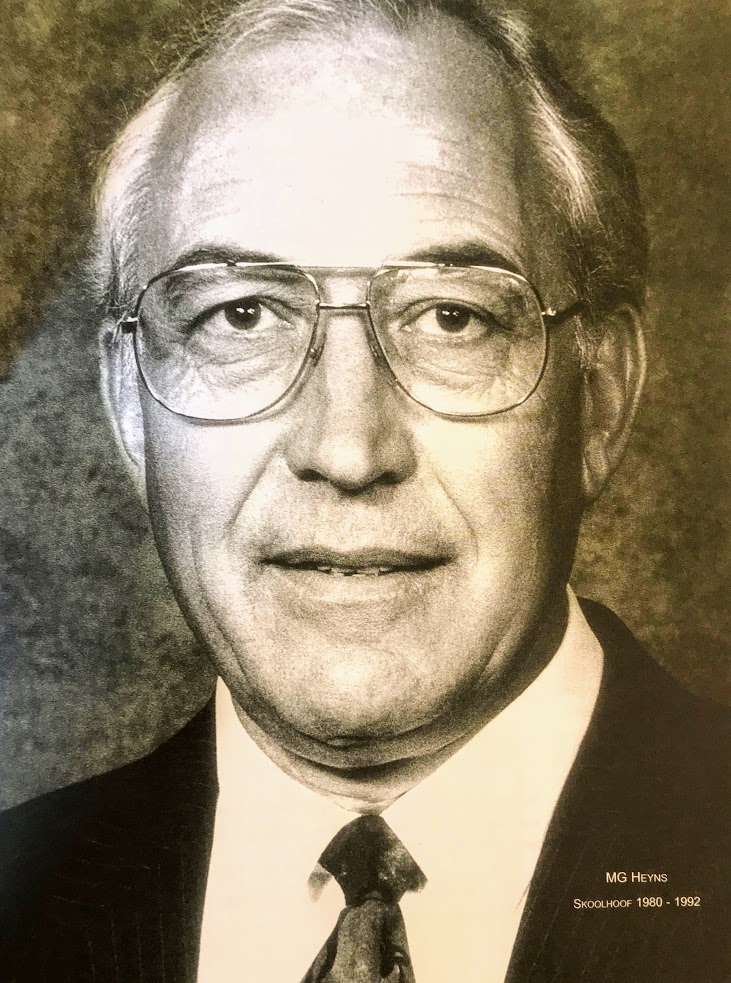Dr Michau G Heyns (1980-1992)