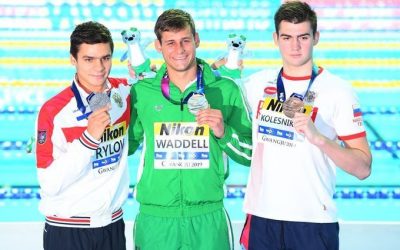 Gold for Grey Old Boy Zane Waddell at Fina World Championships