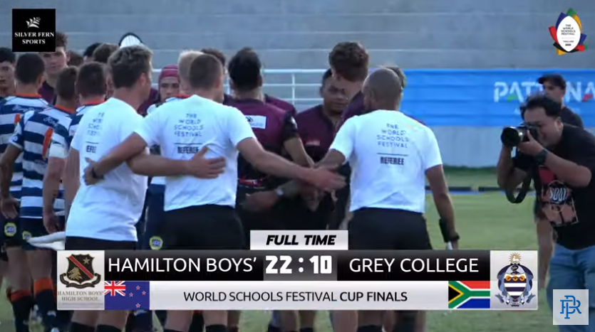 Hamilton Boys High 1st XV (New Zealand) vs Grey College (u17A)