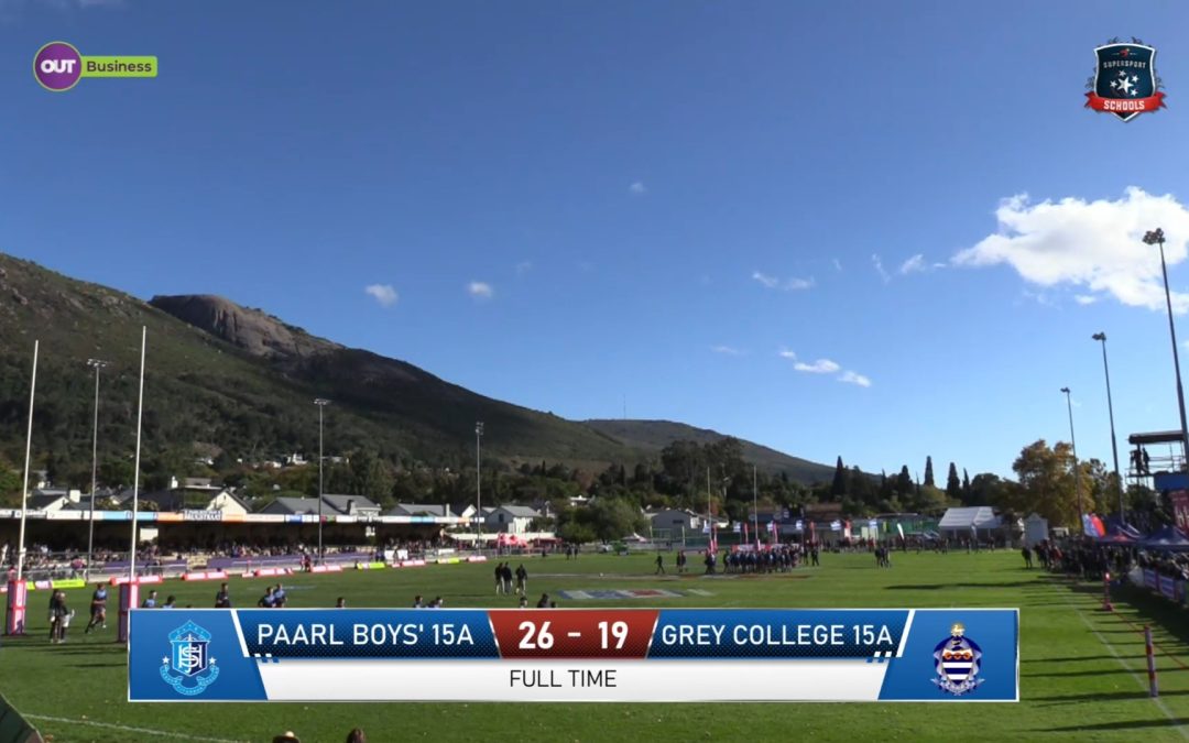 Paarl Boys High (u15A) vs Grey College (u15A)